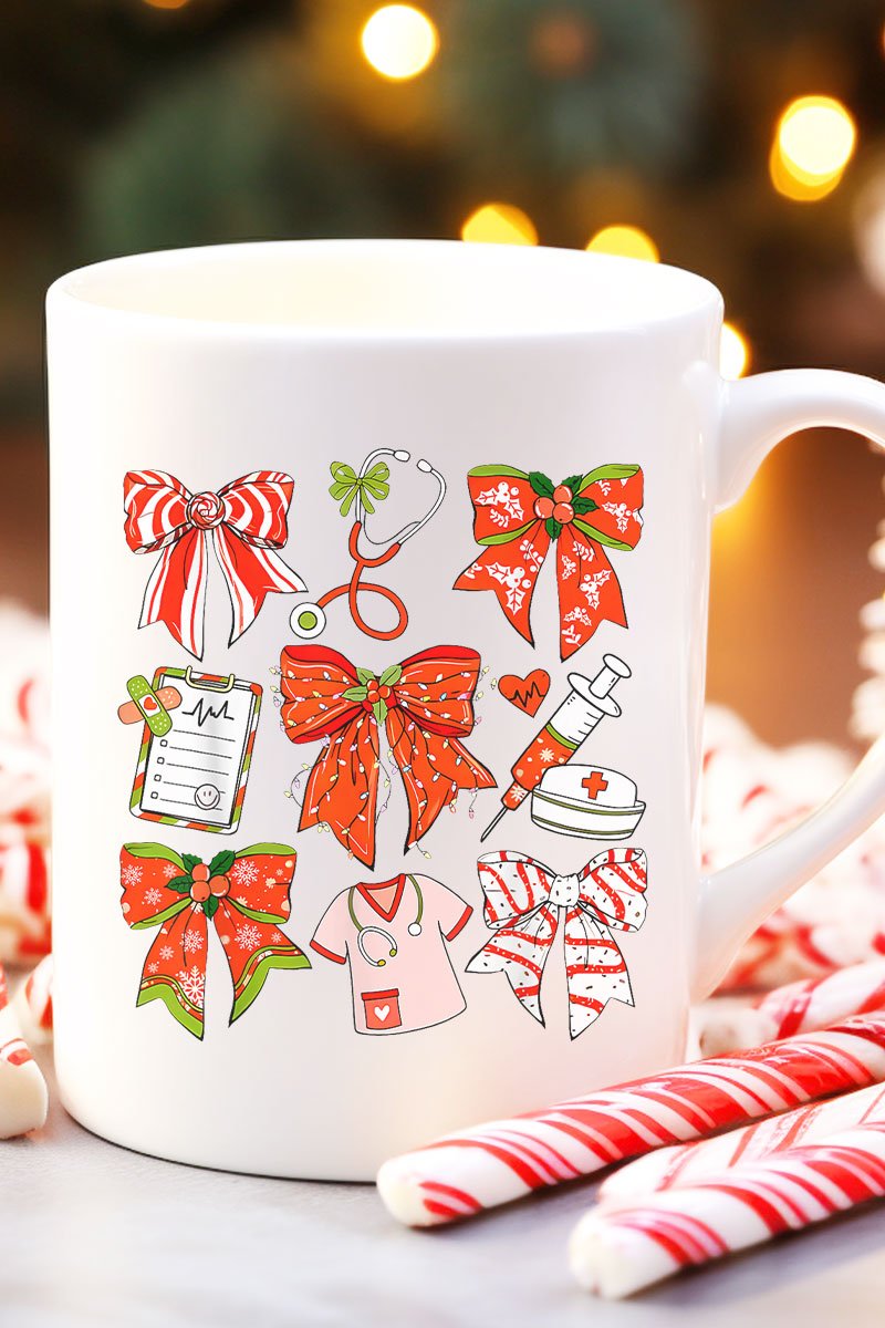 Christmas Nurse Ceramic Mug - Wholesale Accessory Market