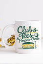 Clubs, Tees & Pimento Cheese Ceramic Mug - Wholesale Accessory Market