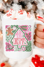 Doodle Merry Christmas Boho Ceramic Mug - Wholesale Accessory Market