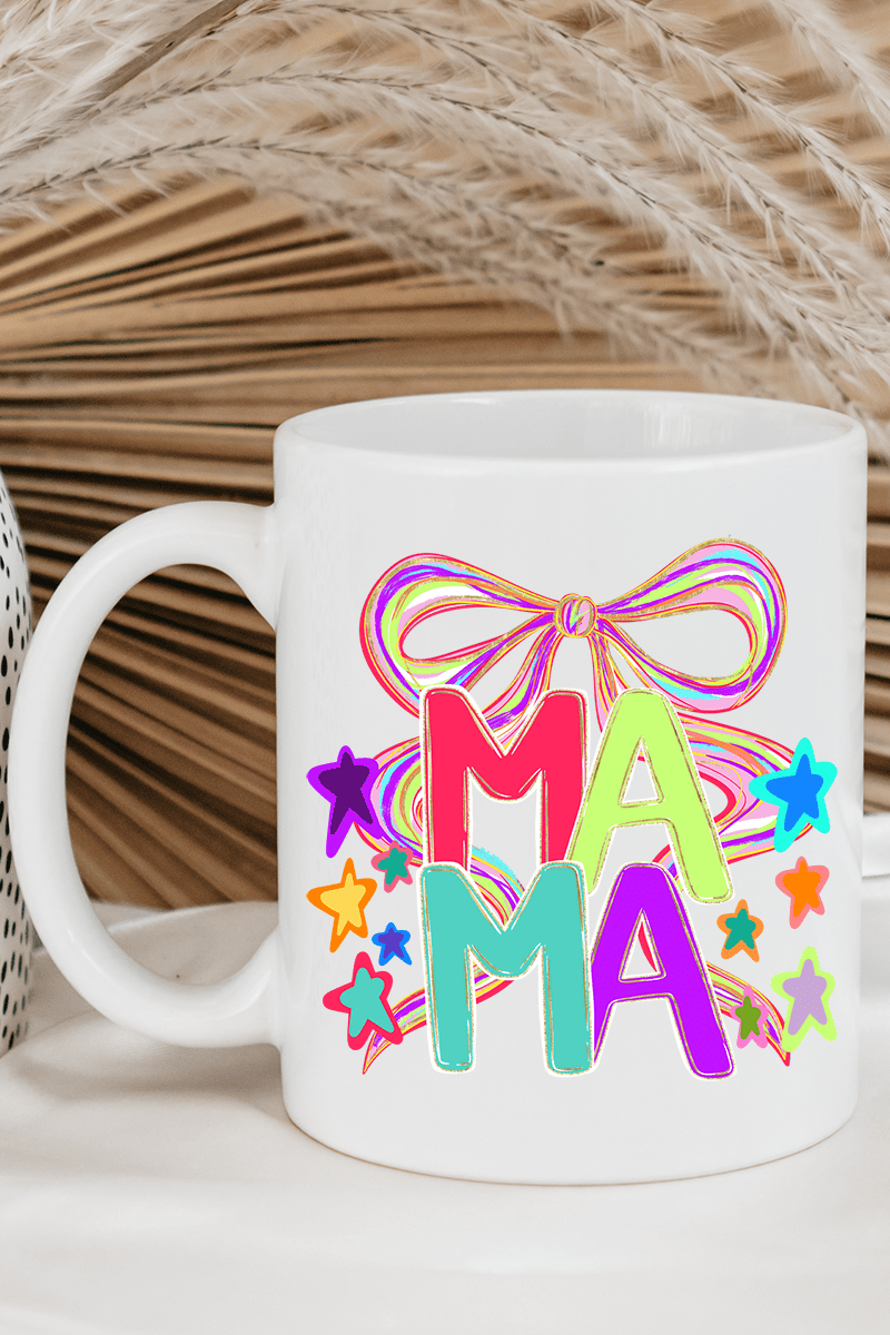 Doodle Stars Mama Ceramic Mug - Wholesale Accessory Market