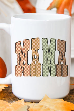 Fall Hues Mama Ceramic Mug - Wholesale Accessory Market