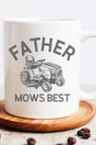 Father Mows Best Ceramic Mug - Wholesale Accessory Market