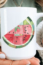 Faux Patchwork Watermelon Ceramic Mug - Wholesale Accessory Market