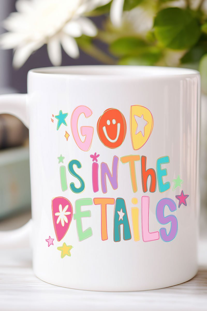 God In The Details Ceramic Mug - Wholesale Accessory Market