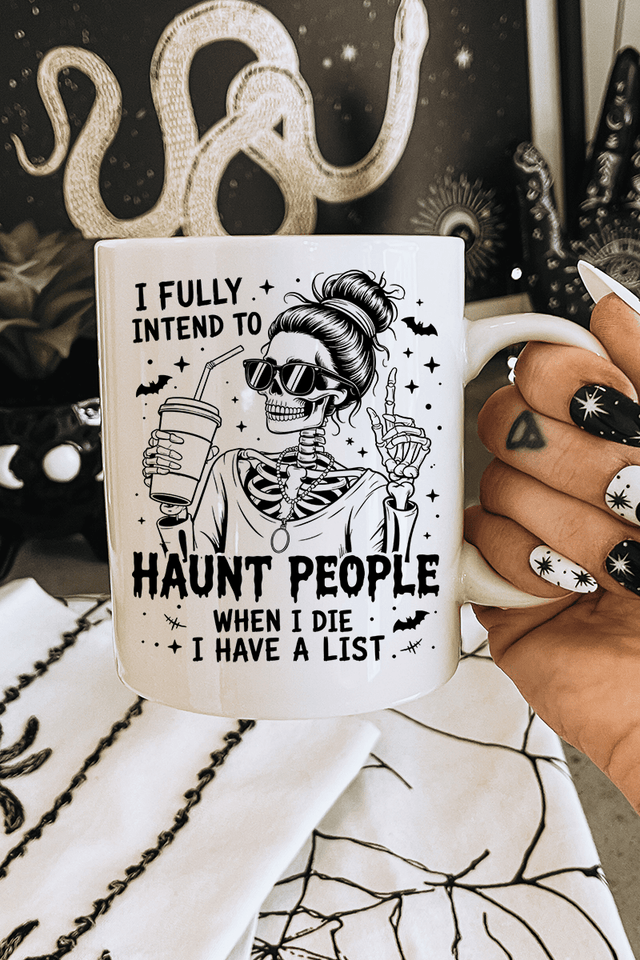 Haunt People Ceramic Mug - Wholesale Accessory Market