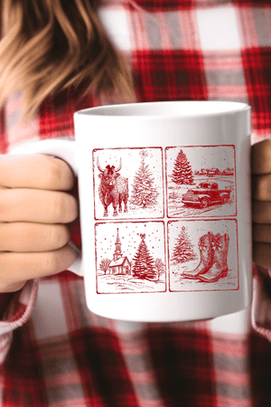 Hometown Holiday Ceramic Mug - Wholesale Accessory Market