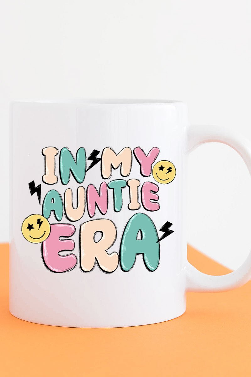 In My Auntie Era White Mug - Wholesale Accessory Market