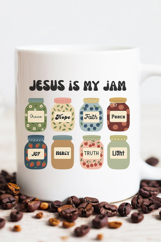 Jesus Is My Jam Ceramic Mug - Wholesale Accessory Market