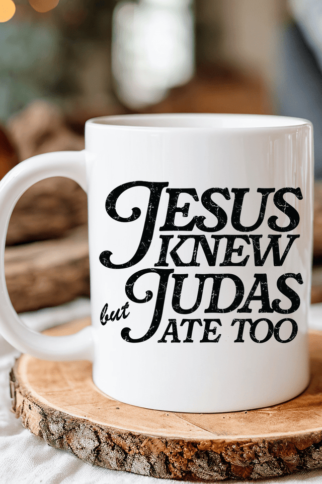 Jesus Knew Ceramic Mug - Wholesale Accessory Market