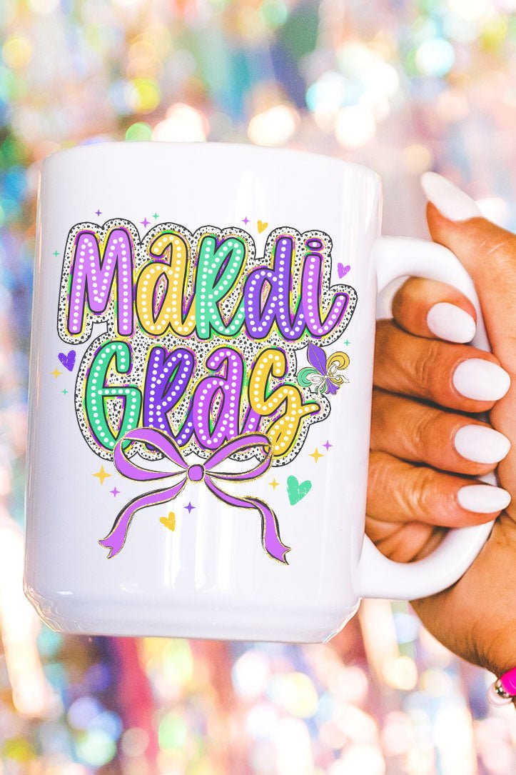 Mardi Gras Masquerade Ceramic Mug - Wholesale Accessory Market