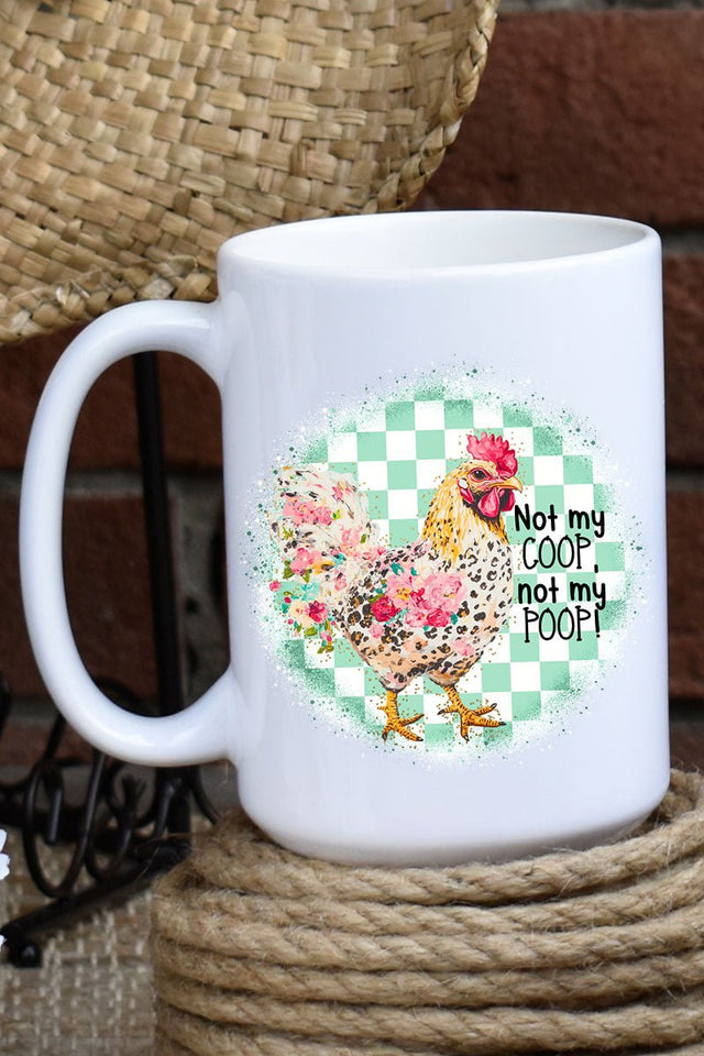 Not My Coop Ceramic Mug - Wholesale Accessory Market