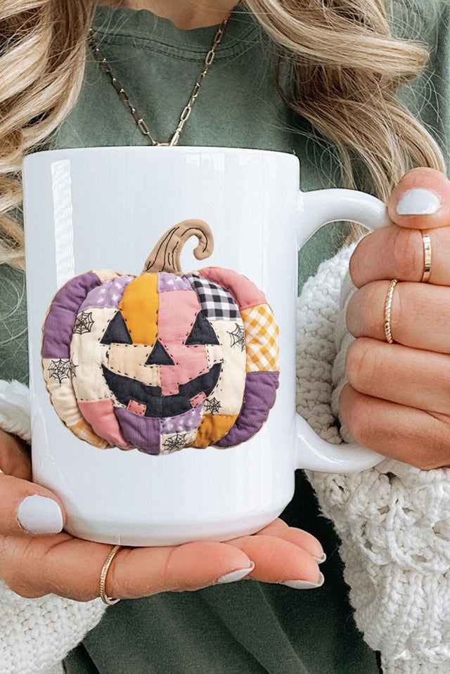 Patch O'Lantern Ceramic Mug - Wholesale Accessory Market