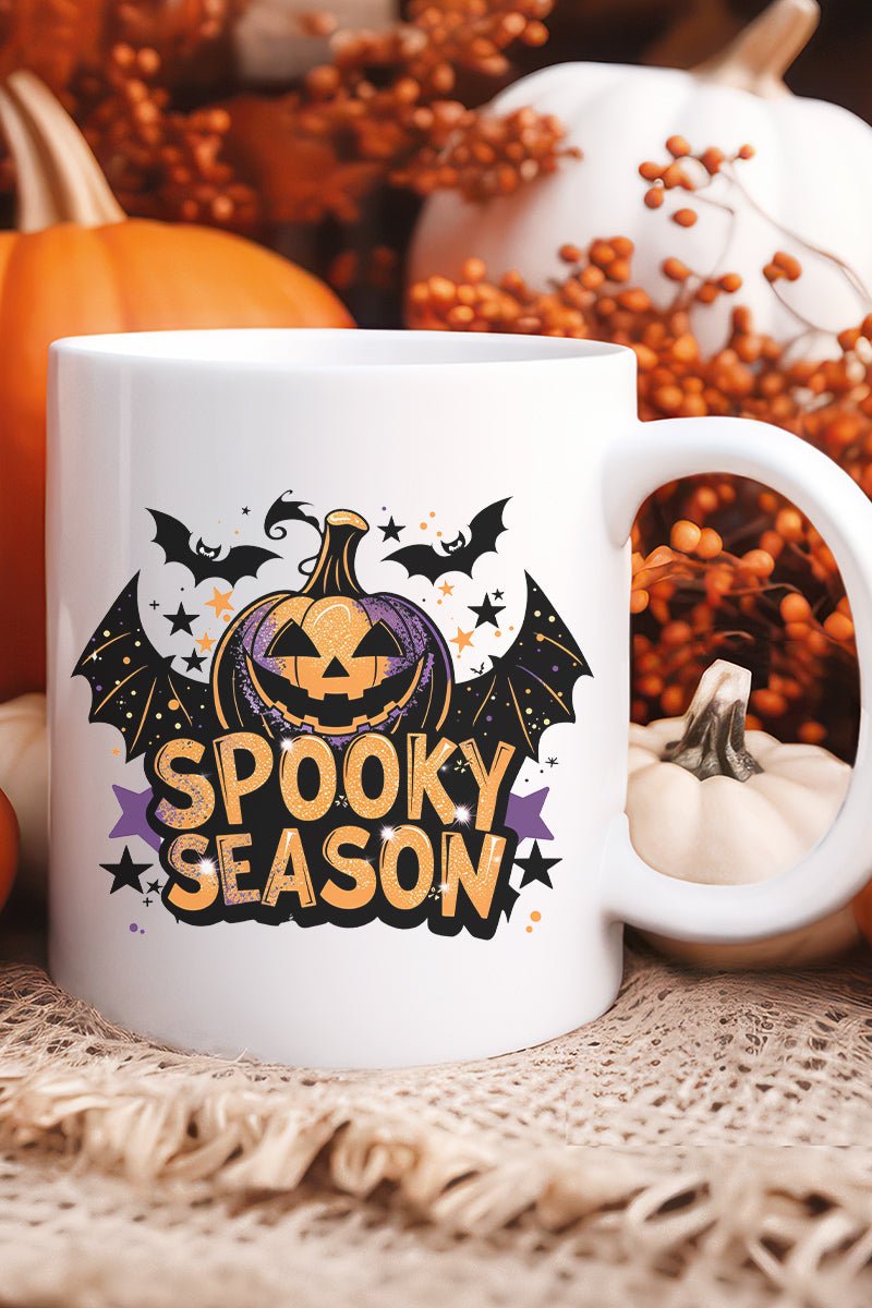 Pumpkin Spooky Season Ceramic Mug - Wholesale Accessory Market
