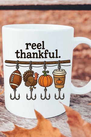 Reel Thankful Ceramic Mug - Wholesale Accessory Market