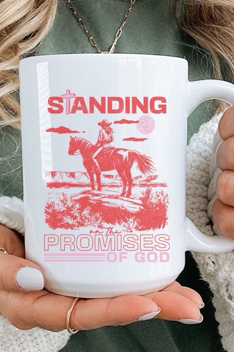 Standing On The Promises Of God Ceramic Mug - Wholesale Accessory Market