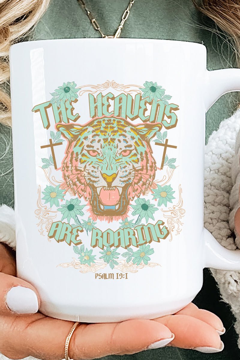 The Heavens Are Roaring Ceramic Mug - Wholesale Accessory Market
