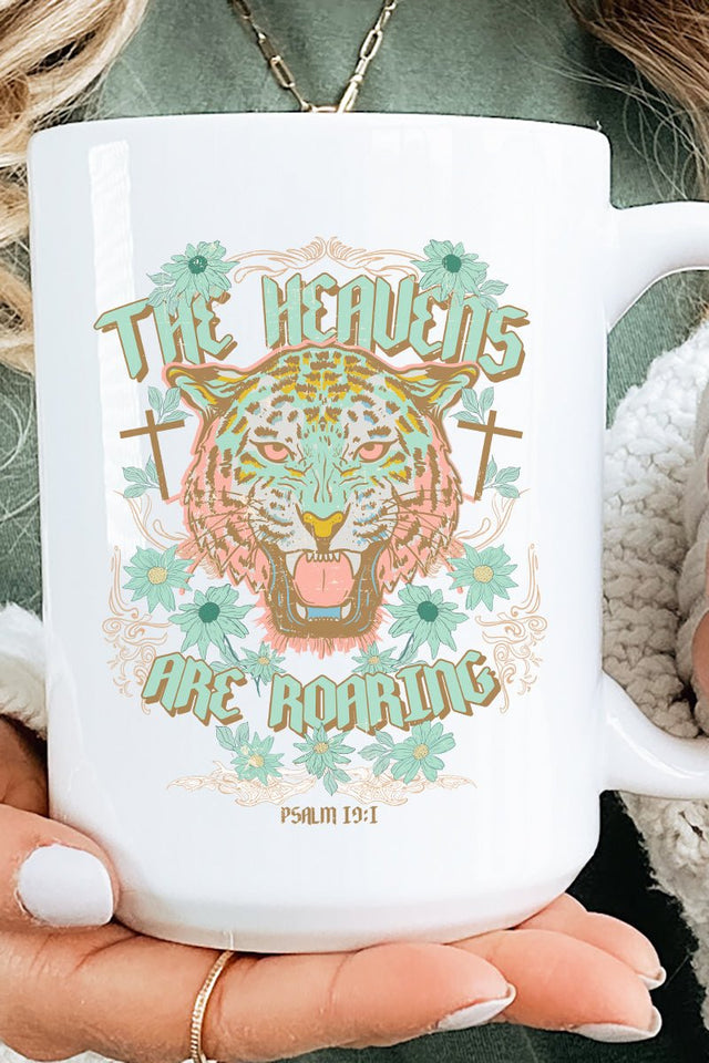 The Heavens Are Roaring Ceramic Mug - Wholesale Accessory Market