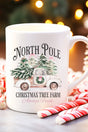Truck North Pole Tree Farm Ceramic Mug - Wholesale Accessory Market