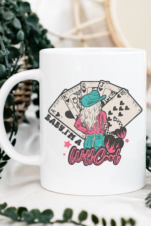 Wild Card Ceramic Mug - Wholesale Accessory Market