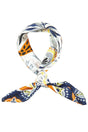 Jungle Edit Navy Square Satin Scarf - Wholesale Accessory Market
