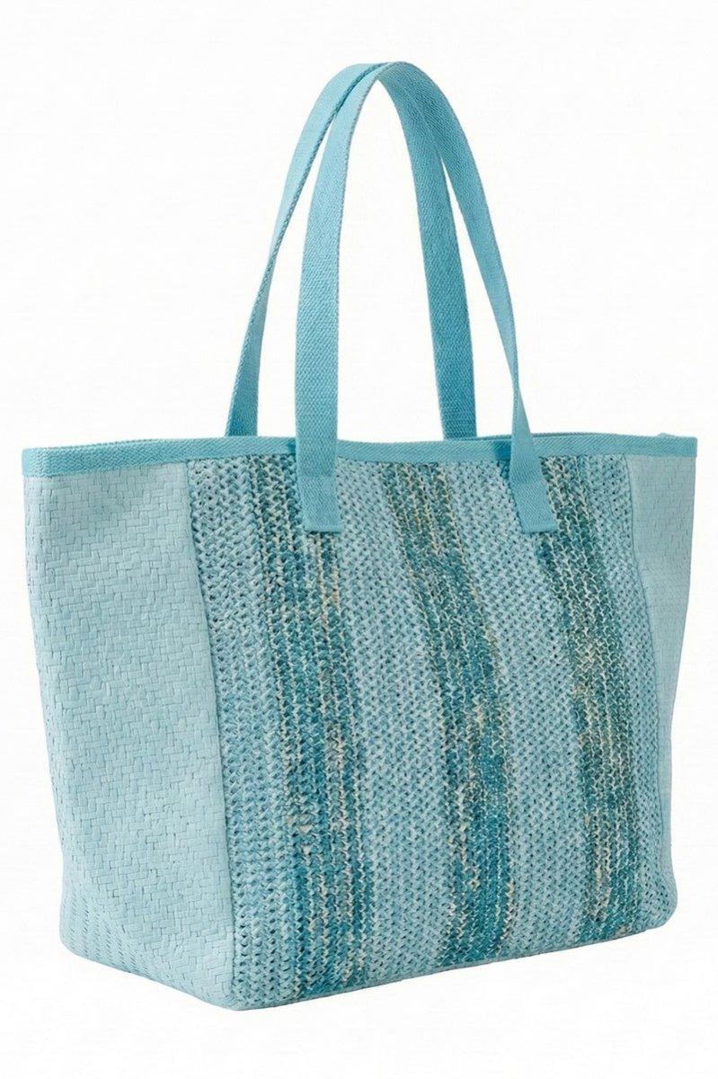 Del Mar Days Aqua Tote Bag - Wholesale Accessory Market