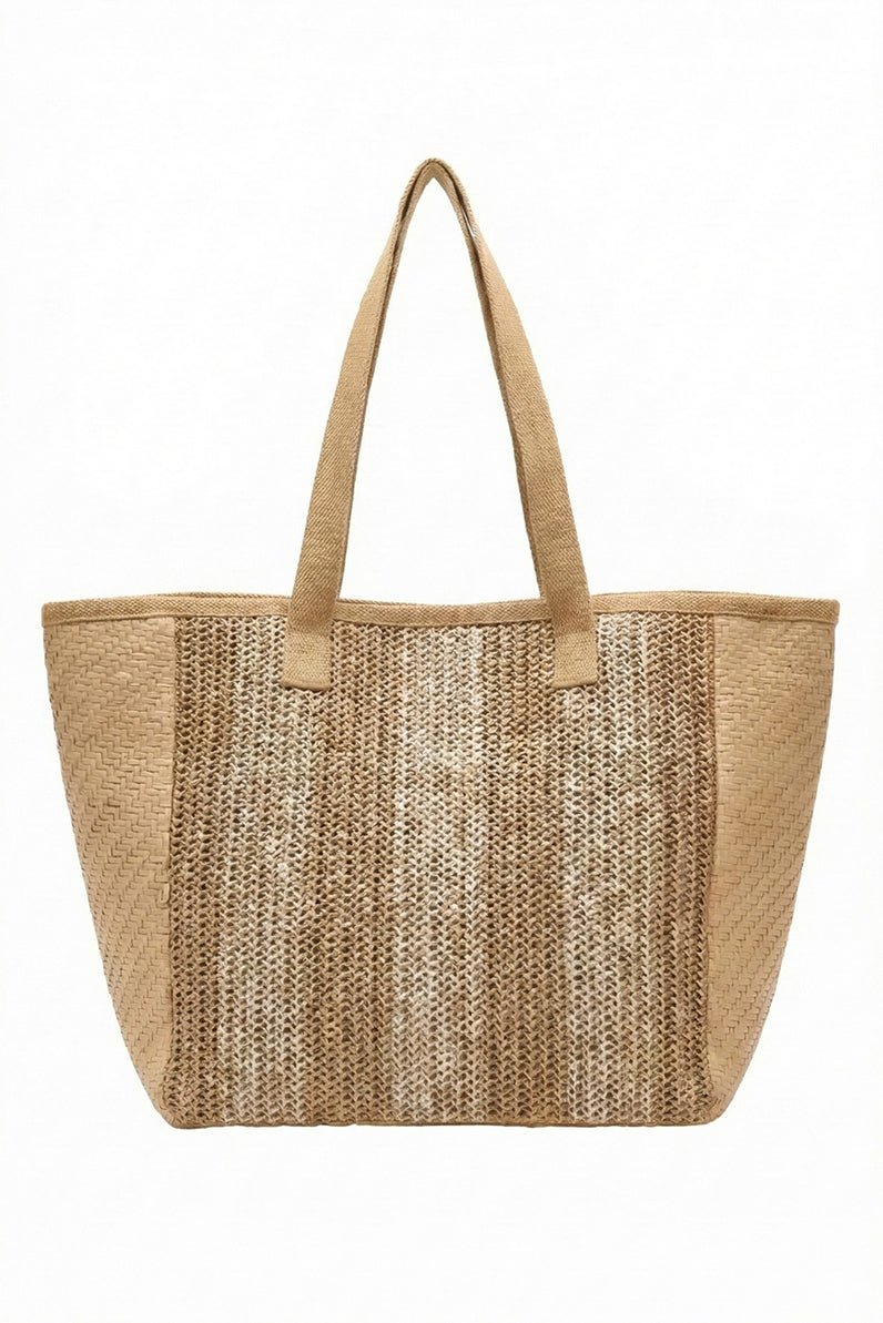 Del Mar Days Taupe Tote Bag - Wholesale Accessory Market