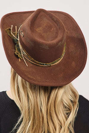 Bandera Blaze Brown Vintage Felt Cowgirl Hat - Wholesale Accessory Market
