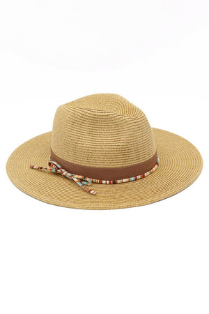 Malibu Beach Tan Straw Hat - Wholesale Accessory Market
