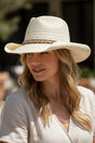 Desert Highway Beaded Ivory Straw Cowgirl Hat - Wholesale Accessory Market
