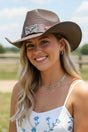 Austin Adventure Brown Straw Cowgirl Hat - Wholesale Accessory Market