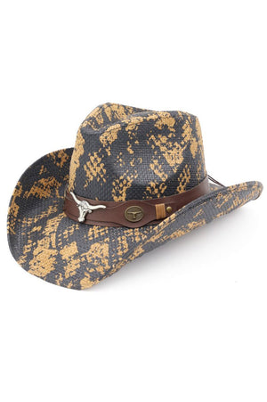 Sidewinder Brown Snakeskin Cowgirl Hat - Wholesale Accessory Market
