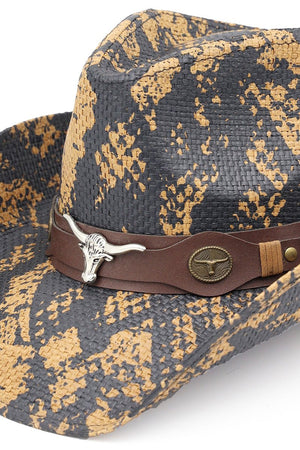 Sidewinder Brown Snakeskin Cowgirl Hat - Wholesale Accessory Market