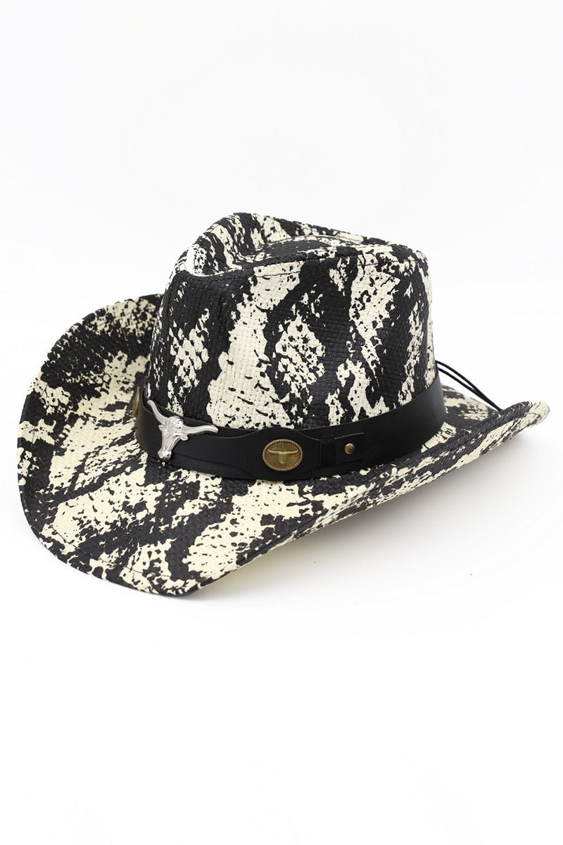 Sidewinder Ivory Snakeskin Cowgirl Hat - Wholesale Accessory Market