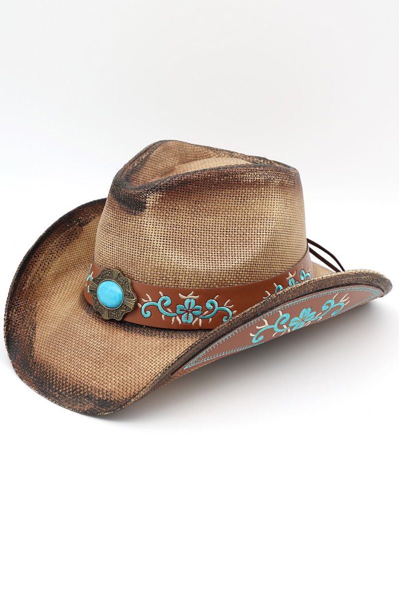 Durango Dreams Taupe Washed Straw Cowgirl Hat - Wholesale Accessory Market