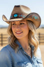 Durango Dreams Taupe Washed Straw Cowgirl Hat - Wholesale Accessory Market