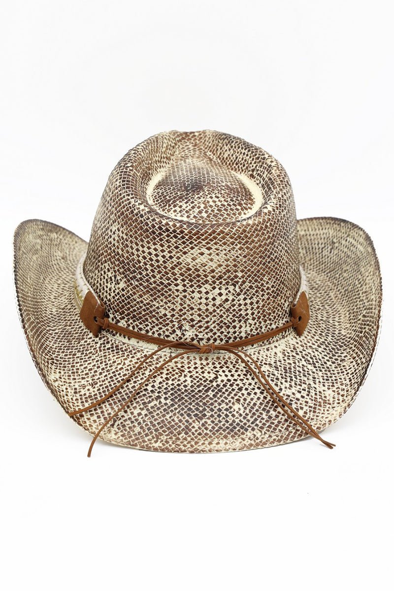Dust & Grit Brown Vintage Cowgirl Hat - Wholesale Accessory Market