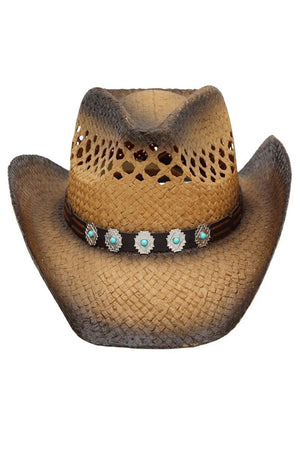 Ashland Sun Taupe Aged Cowgirl Hat - Wholesale Accessory Market