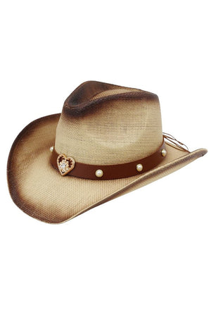 Southern Belle Taupe Aged Cowgirl Hat - Wholesale Accessory Market