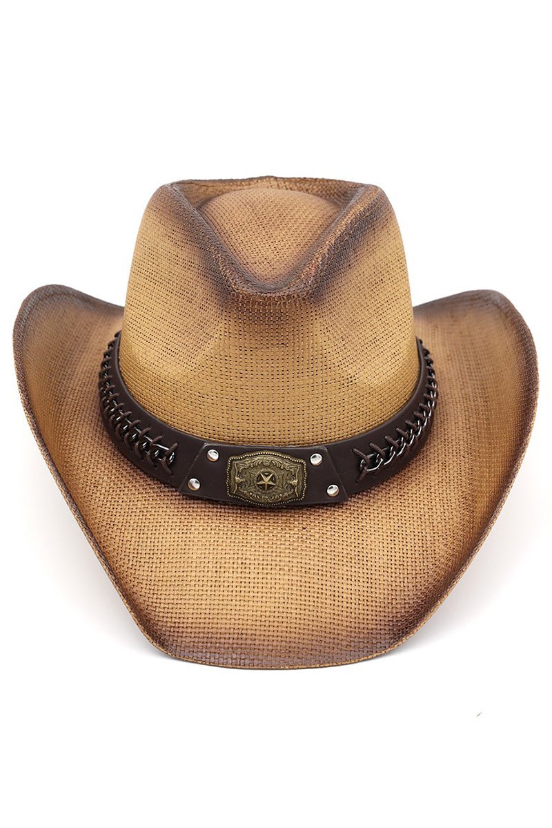 Modern Outlaw Taupe Rustic Cowgirl Hat - Wholesale Accessory Market