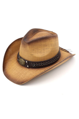Modern Outlaw Taupe Rustic Cowgirl Hat - Wholesale Accessory Market
