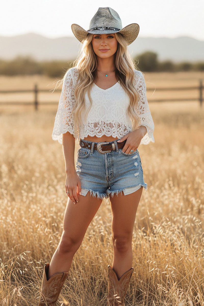 Canyon Rogue Charm Black Vintage Cowgirl Hat - Wholesale Accessory Market