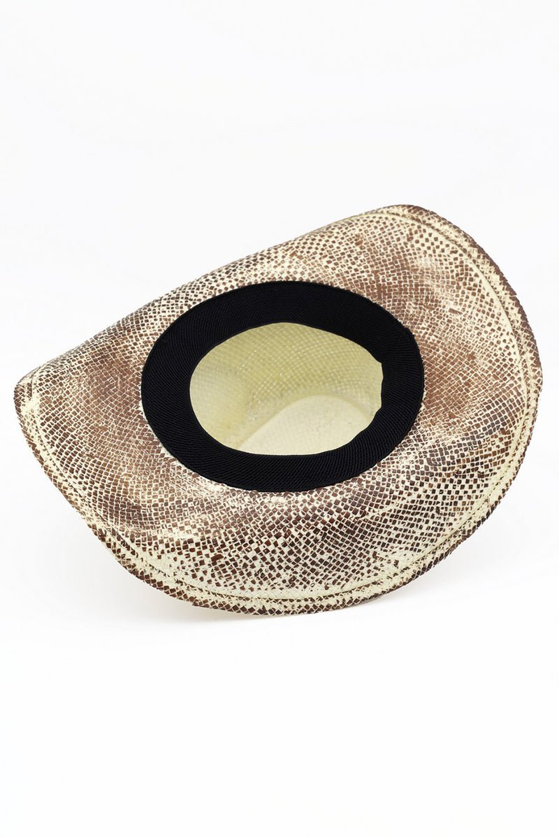 Canyon Rogue Charm Taupe Vintage Cowgirl Hat - Wholesale Accessory Market