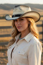 Desert Drifter Ivory Aged Cowgirl Hat - Wholesale Accessory Market