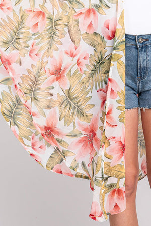 Island Edit White Kimono - Wholesale Accessory Market