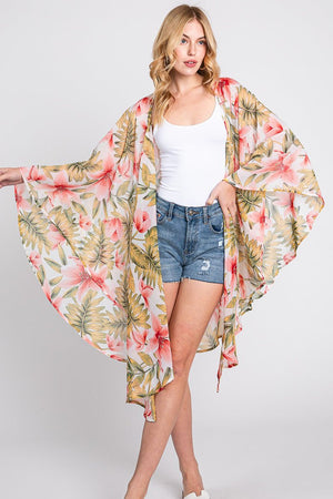 Island Edit White Kimono - Wholesale Accessory Market