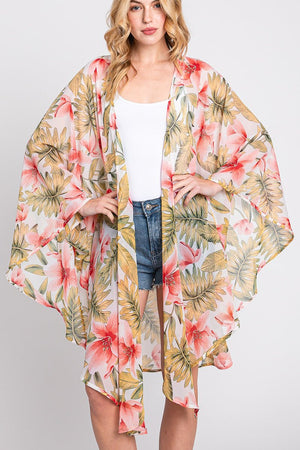 Island Edit White Kimono - Wholesale Accessory Market