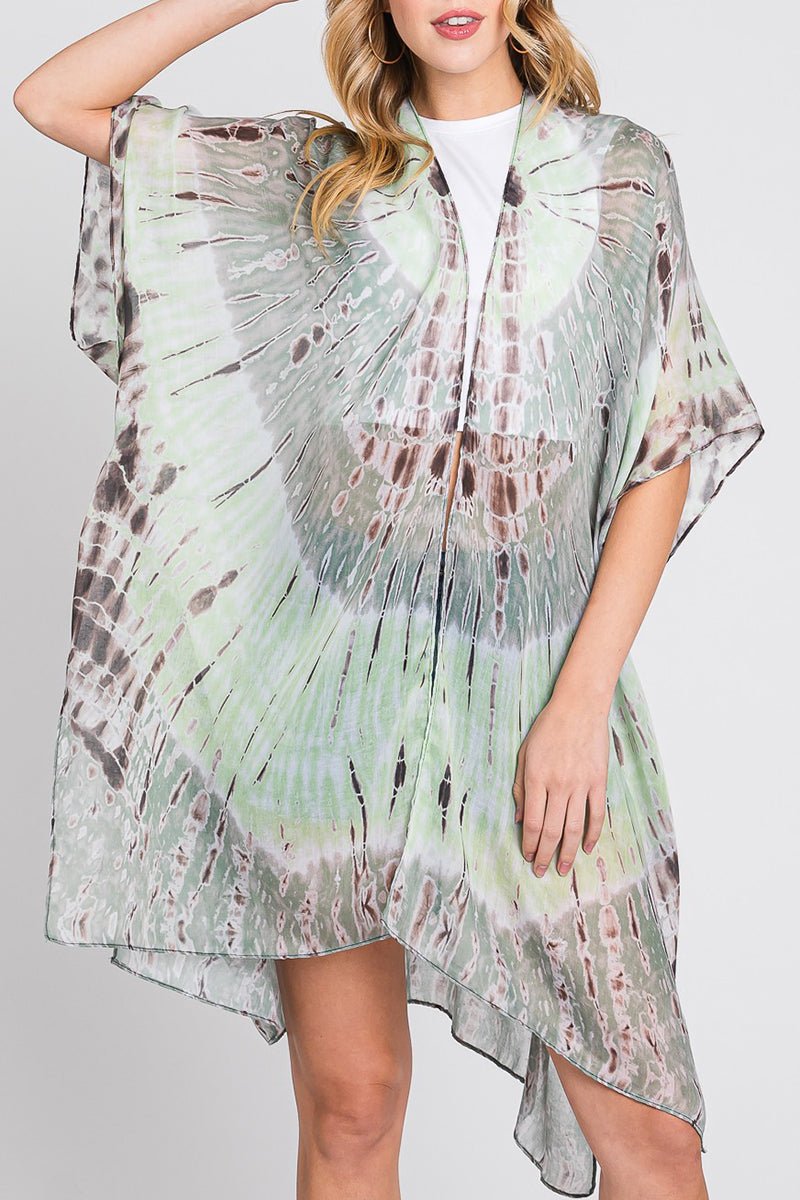 Balmy Breeze Green Kimono - Wholesale Accessory Market