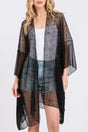 Summer Breeze Black Kimono - Wholesale Accessory Market