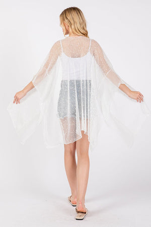 Summer Breeze White Kimono - Wholesale Accessory Market