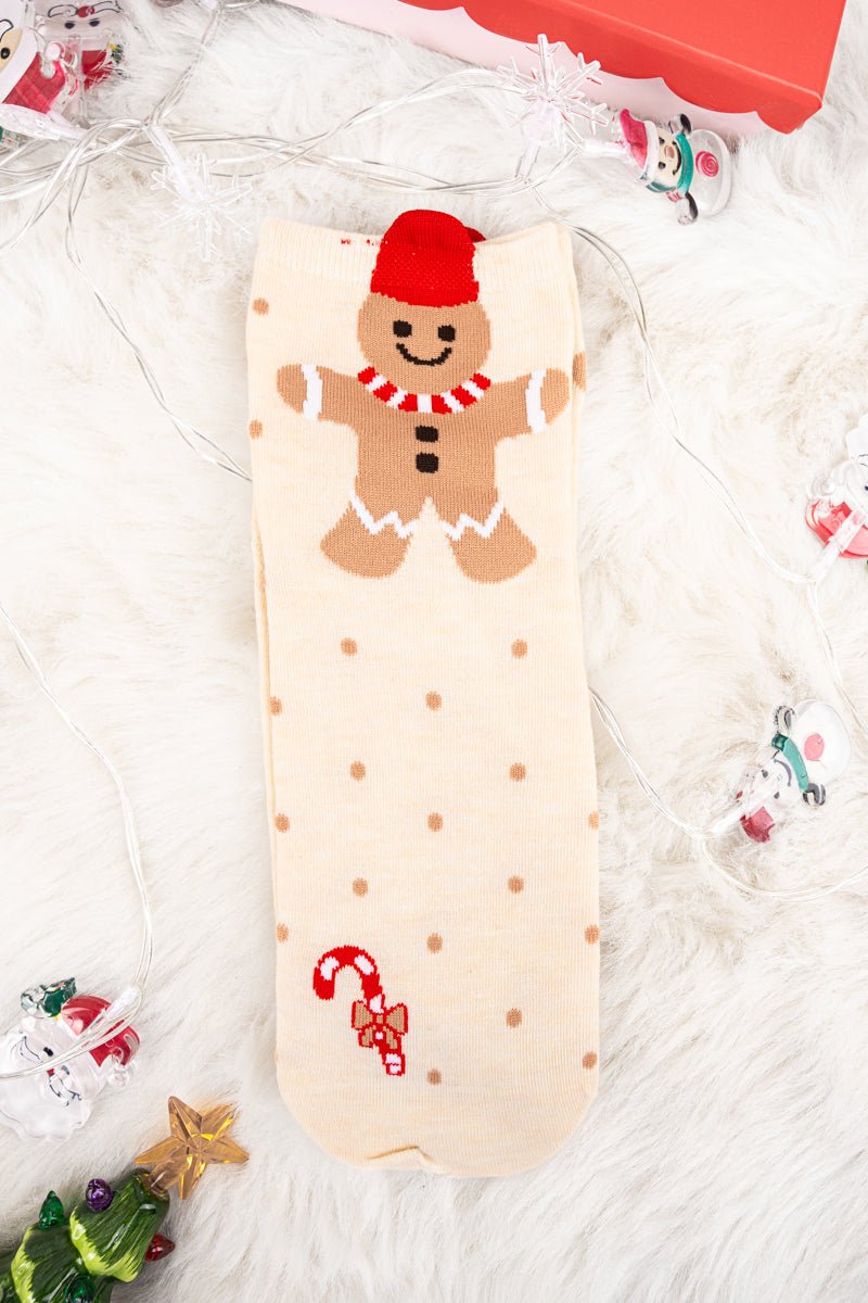 Baking Memories Gingerbread Socks - Wholesale Accessory Market